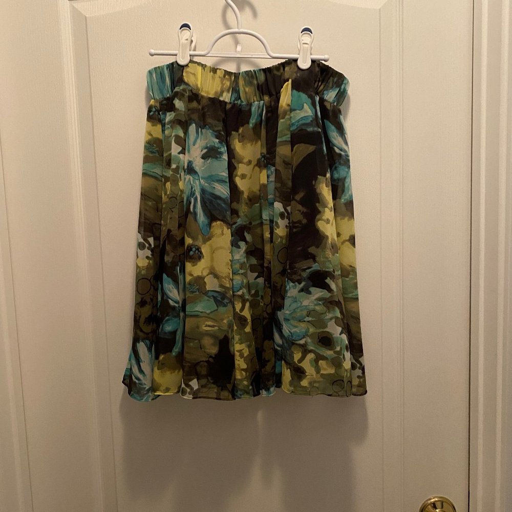 Chause Floral Skirt